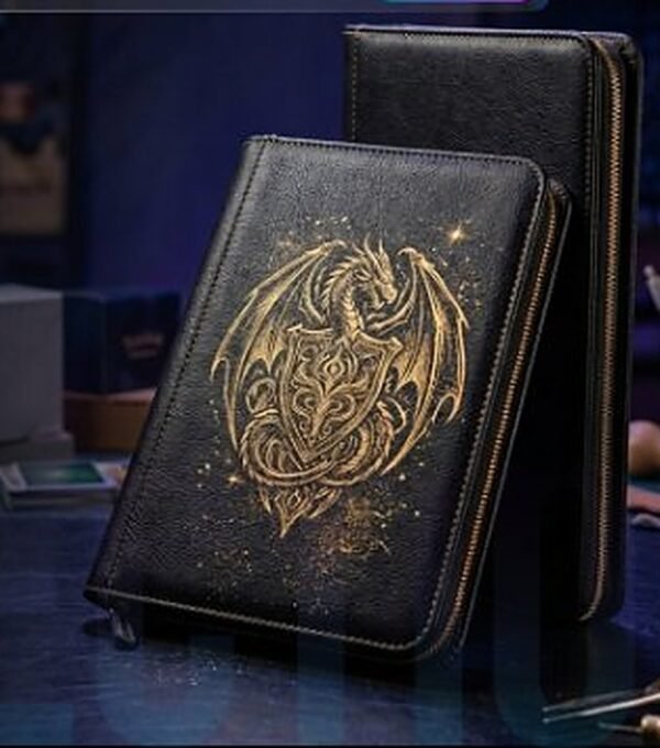 Dragon Crest Zip Binder